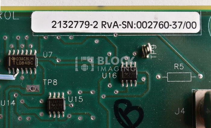 2132779-2 High Voltage Control Board for GE Mammography | Block 